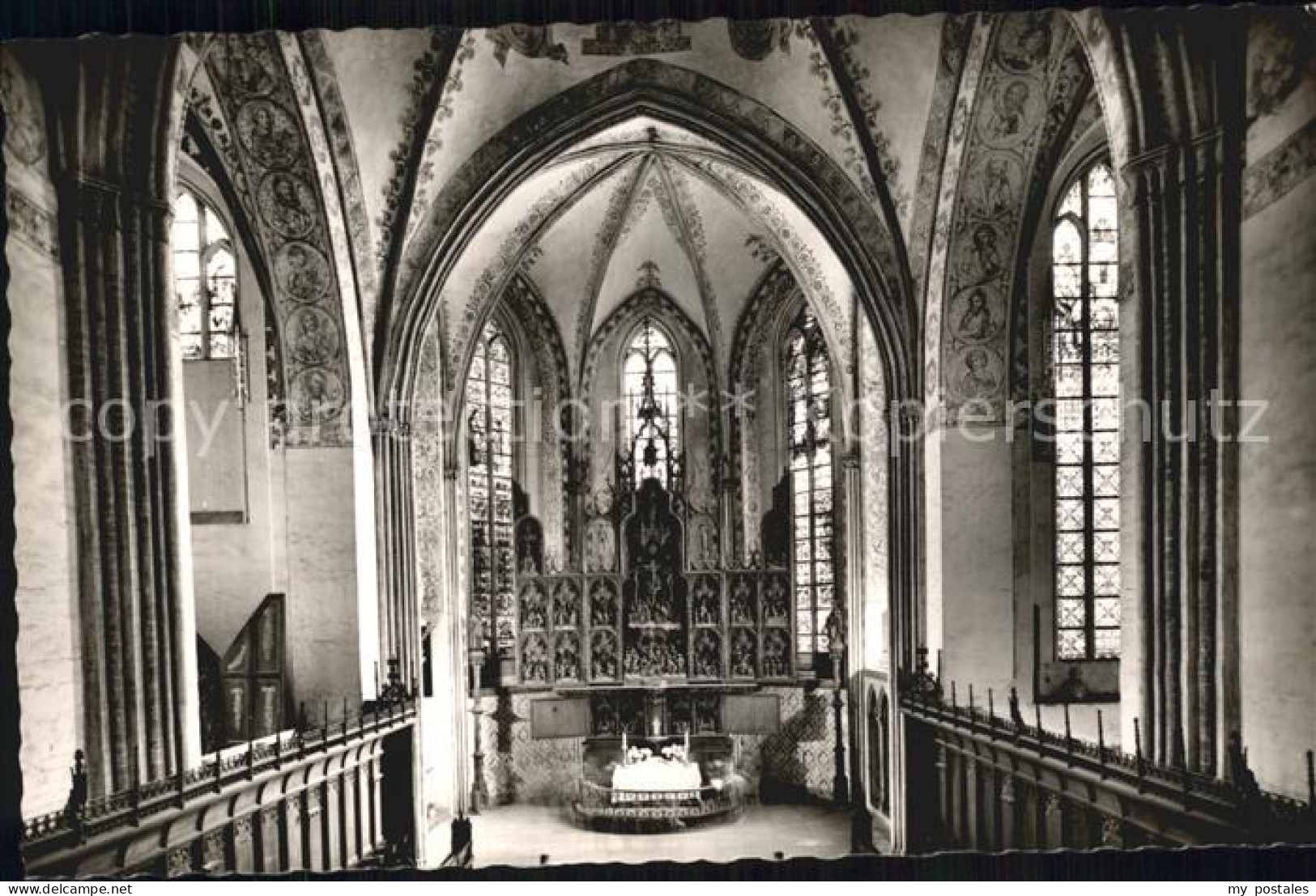 72402783 Schleswig Holstein Dom Brueggemann Altar Schleswig - Schleswig