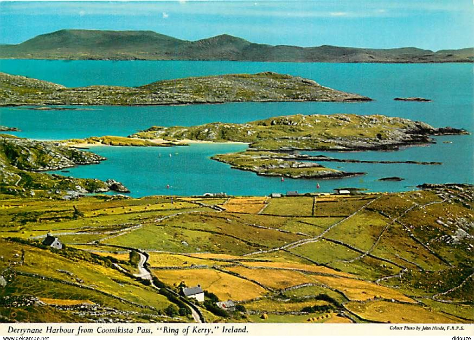 Irlande - Kerry - Ring Of Kerry - Derrynane Harbour From Coomikista Pass - Carte Neuve - Ireland - CPM - Voir Scans Rect - Kerry