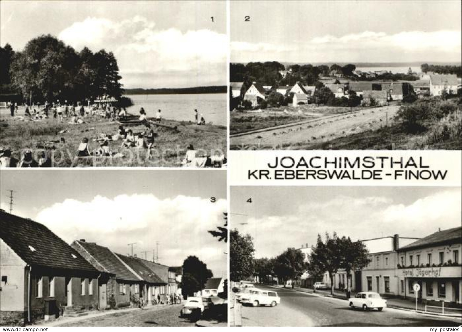 72402295 Joachimsthal Freibad Am Grimnitzsee Teilansicht Glockenstr Thaelmann St - Joachimsthal