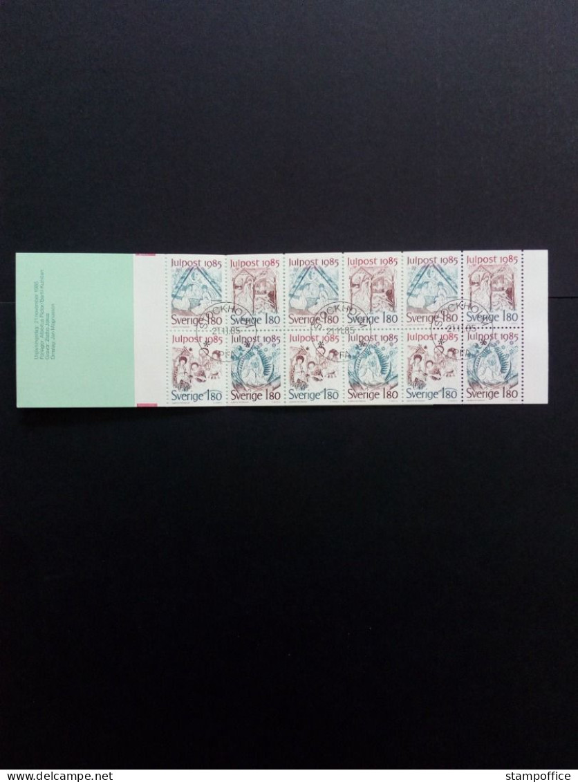 SCHWEDEN MH 109 GESTEMPELT(USED) WEIHNACHTEN 1985 - 1981-..