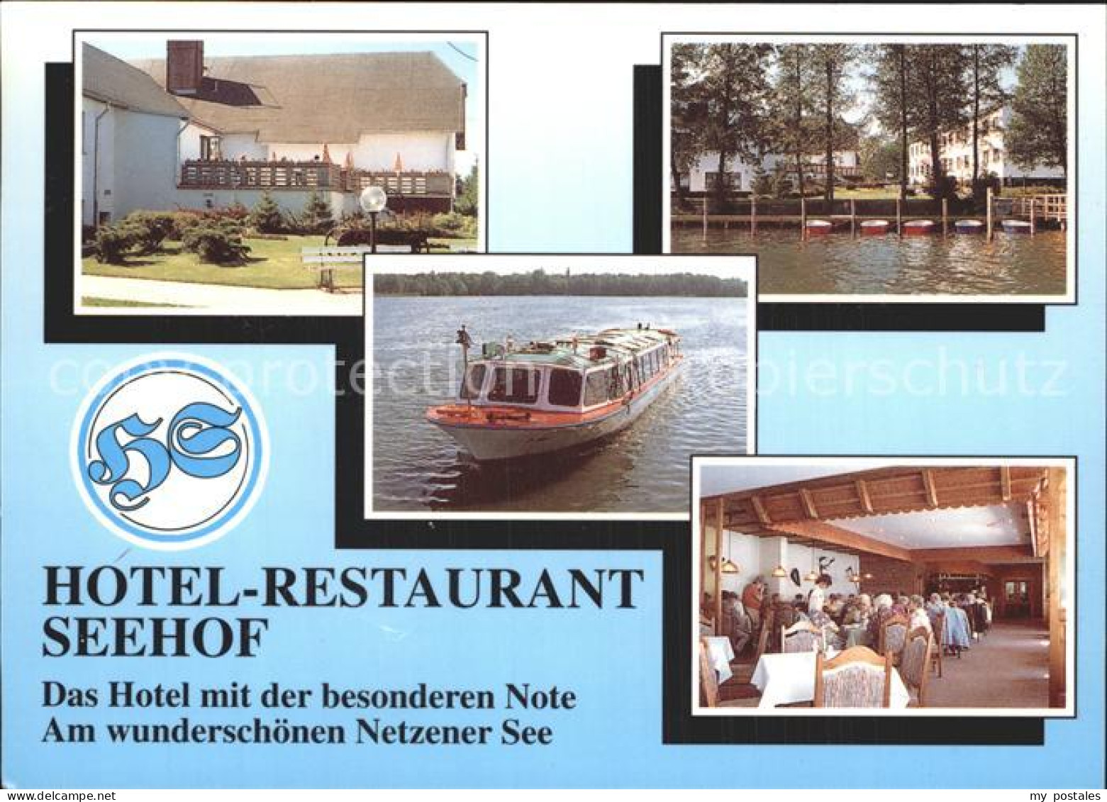 72402109 Netzen Hotel Restaurant Seehof Anlegestelle Und Personenschiff Kloster  - Lehnin