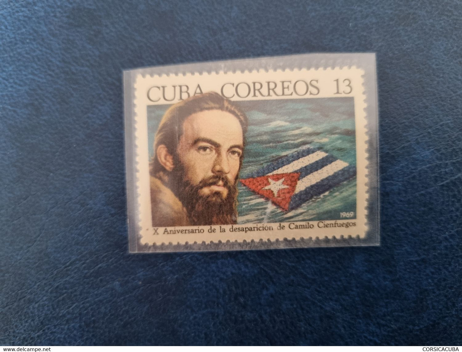 CUBA  NEUF  1969  DESAPARICION  DE  CAMILO  CIENFUEGOS   //  PARFAIT  ETAT  //  1er  CHOIX  // Avec Gomme - Neufs