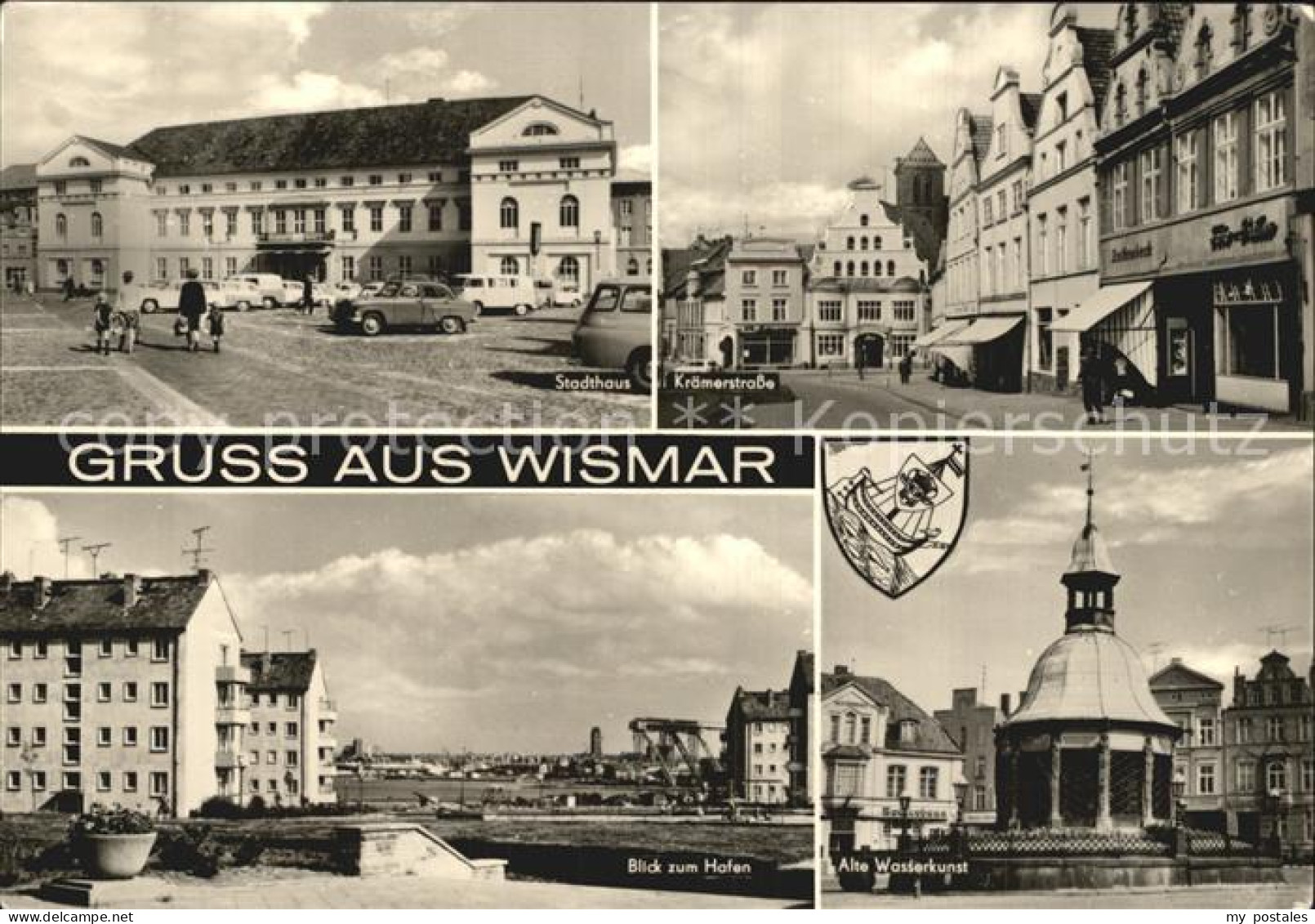 72401801 Wismar Mecklenburg Stadthaus Kraemerstr Hafenblick Alte Wasserkunst Wis - Wismar