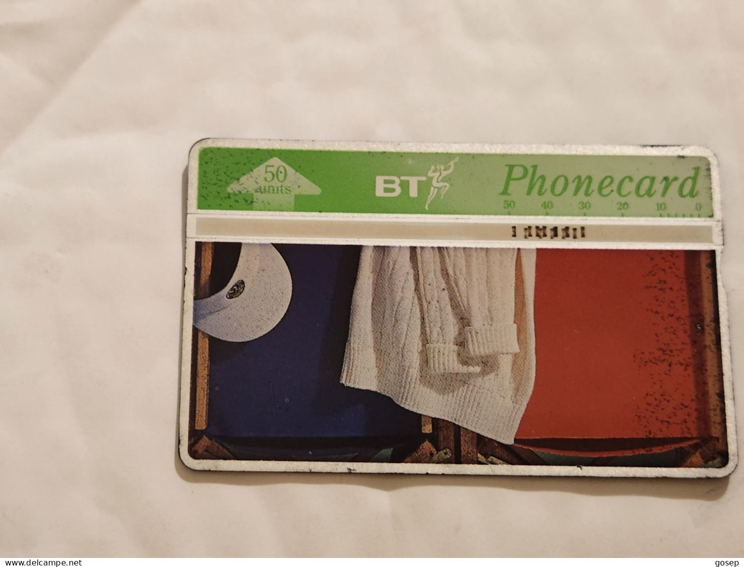 United Kingdom-(BTC151)Flying The Flag 5-(FRANCE)(1025)(50units)-(506H43026)price Cataloge3.00£ Used+1card Prepiad Free - BT Souvenir