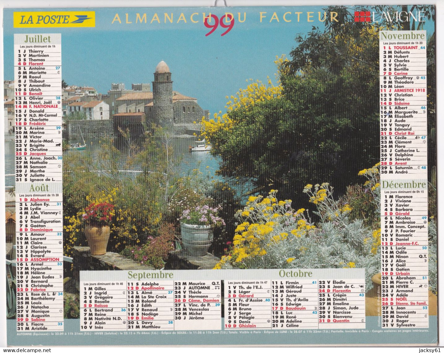 Almanach Du Facteur  1999 - Grand Format : 1991-00