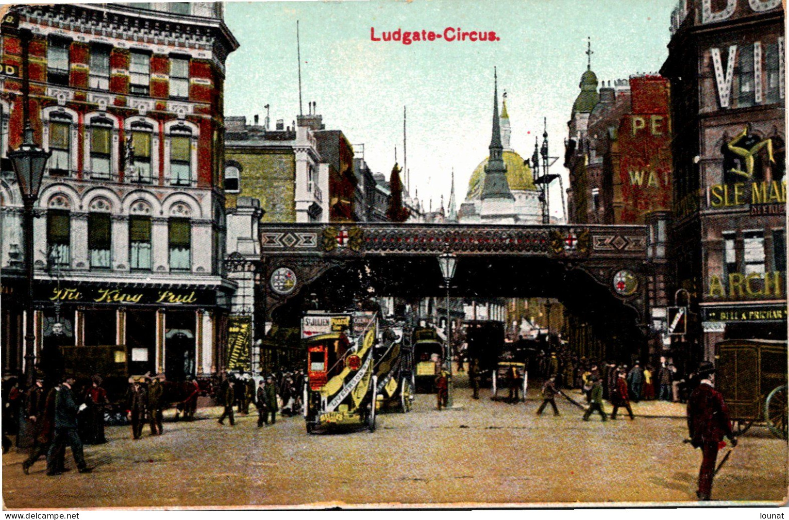 London - Ludgate Circus - Piccadilly Circus