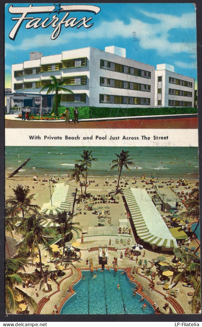 United States - 1969 - Miami Beach - Fairfax Hotel - Miami Beach