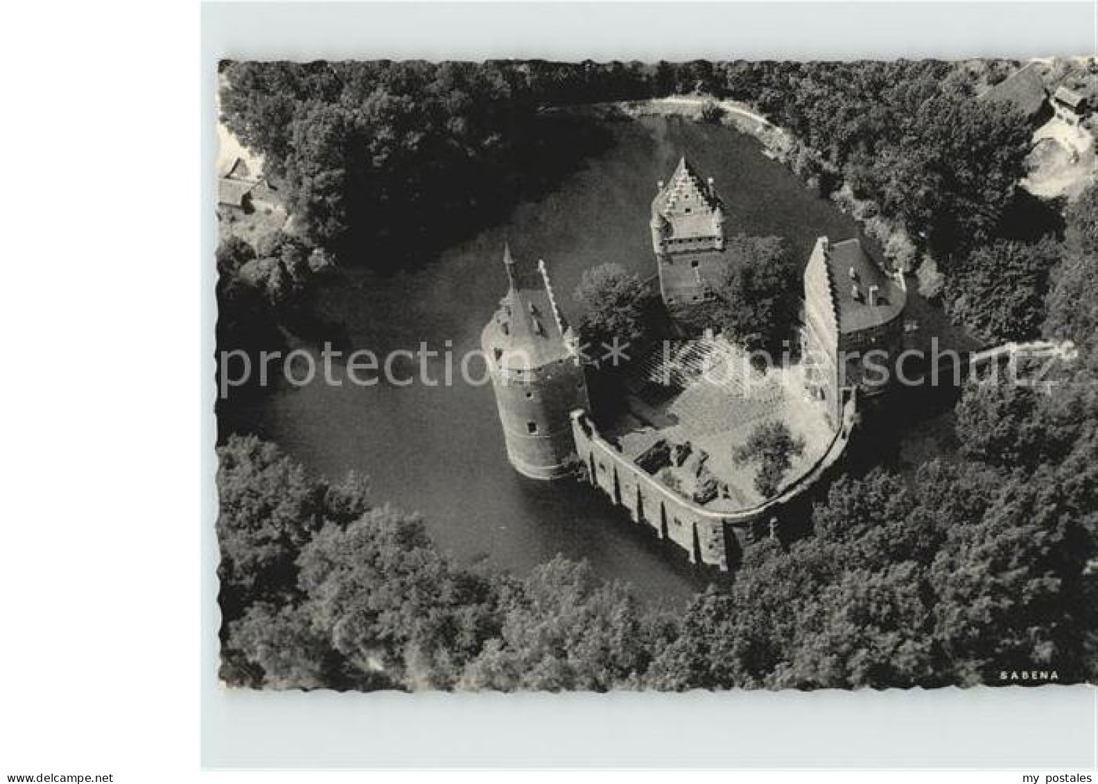 72400987 Beersel Fliegeraufnahme Kasteel  - Beersel