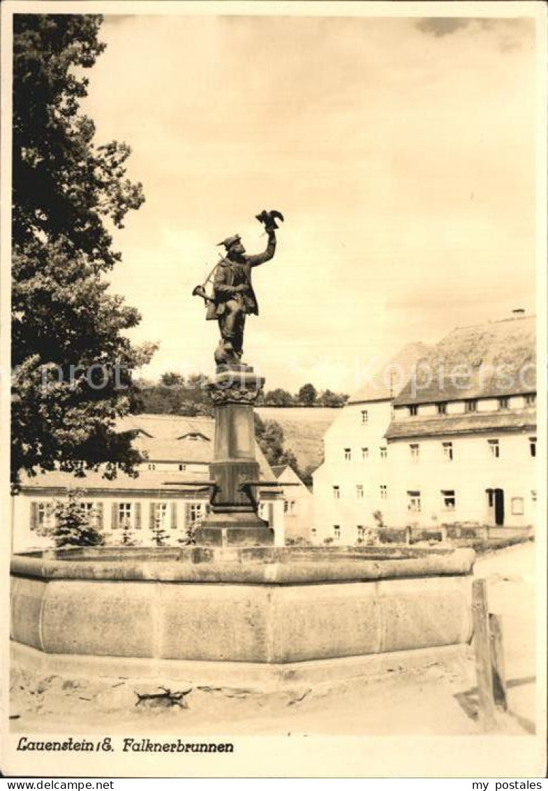 72400829 Lauenstein Erzgebirge Falknerbrunnen Lauenstein - Geising