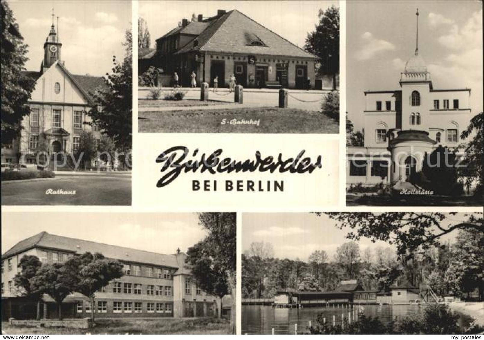 72400644 Birkenwerder S-Bahnhof Heilstaette Rathaus Birkenwerder - Birkenwerder