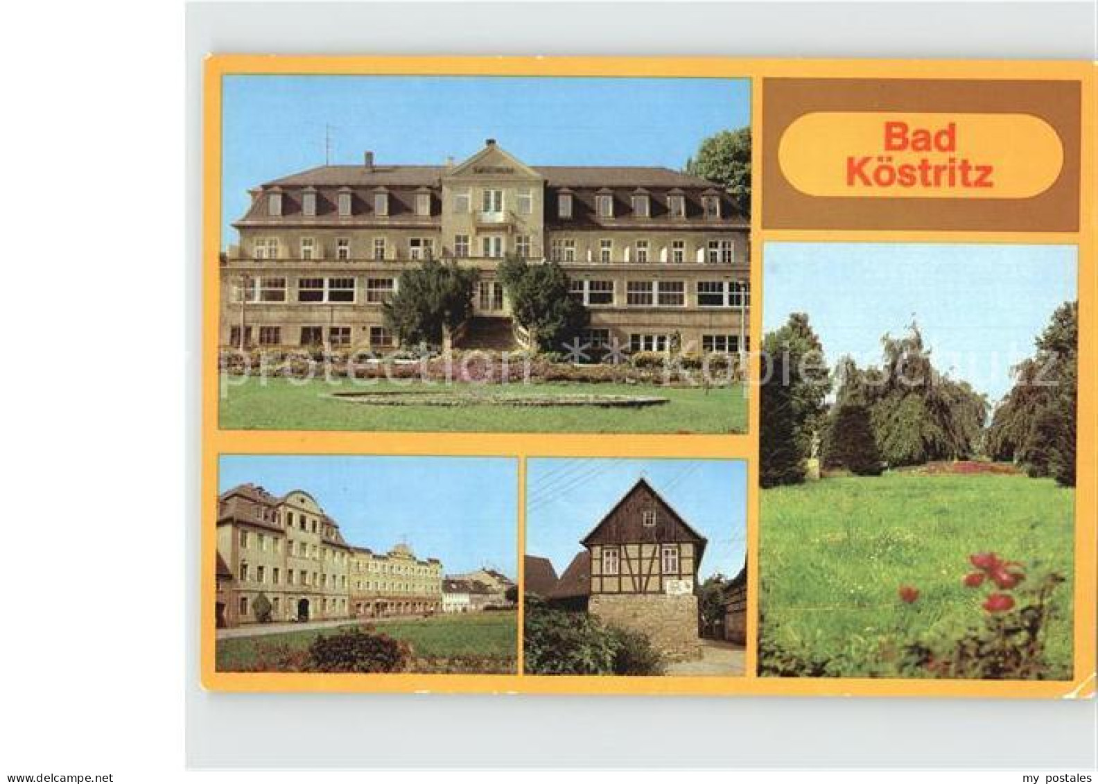 72399967 Bad Koestritz Sanatorium Ernst Thaelmann Strasse Gaststaette Frosch Bad - Bad Koestritz
