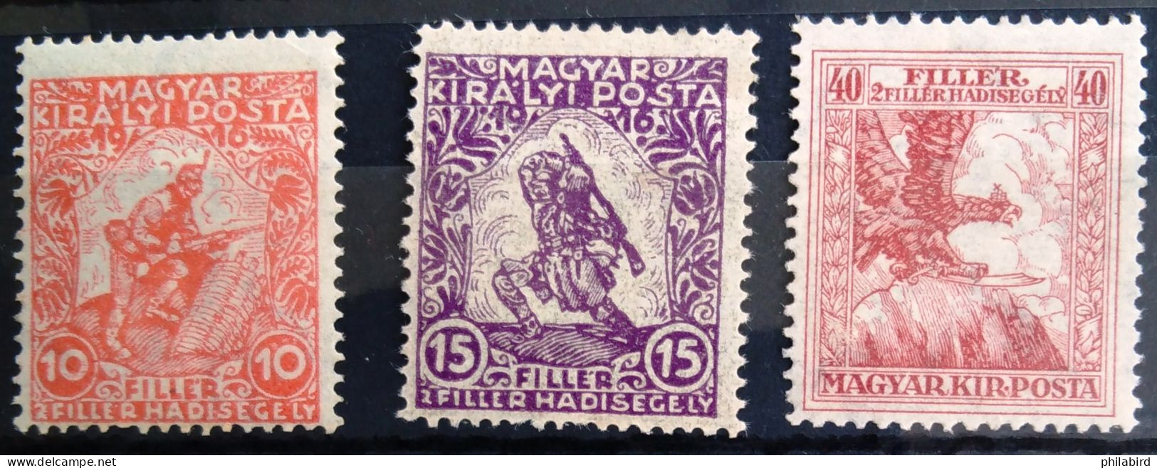 HONGRIE                        N° 159/161                    NEUF* - Unused Stamps