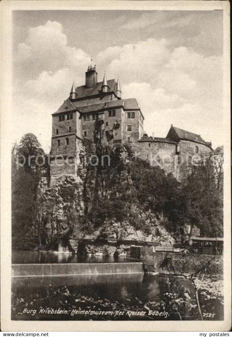 72399833 Doebeln Burg Kriebstein Heimatmuseum Doebeln - Doebeln