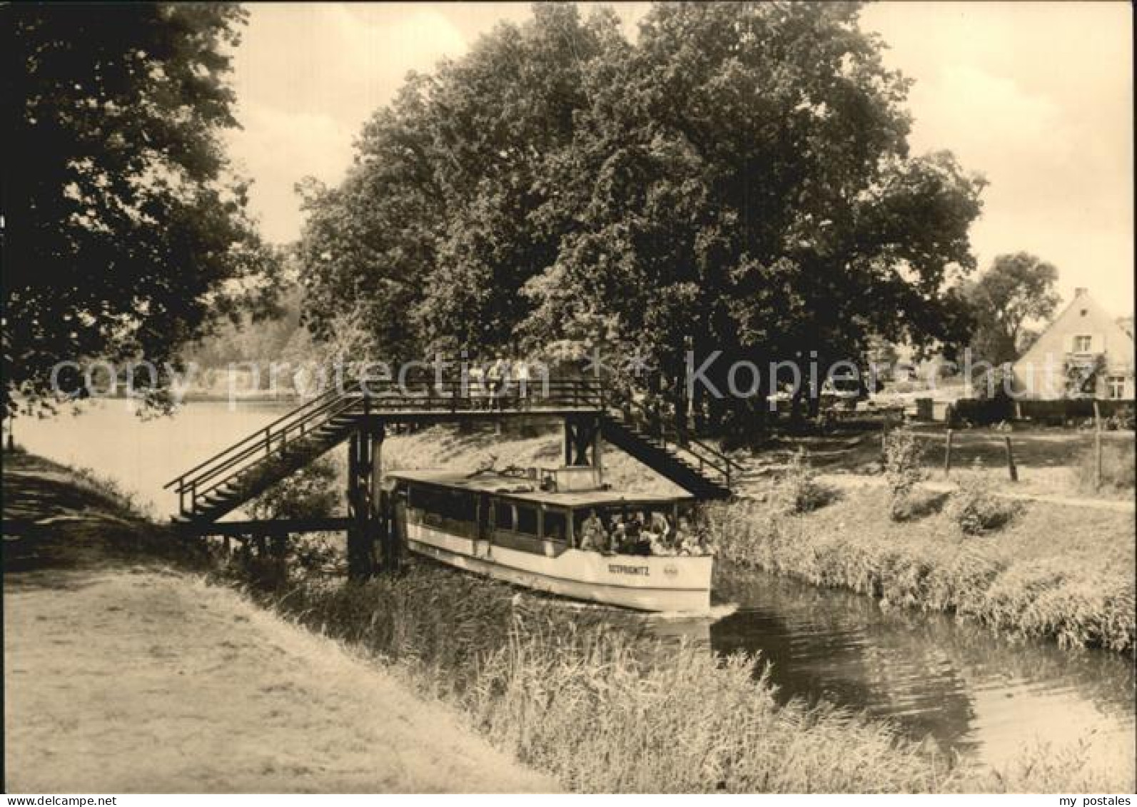 72399772 Zechlin Flecken Bruecke Dampfer Zechlin Flecken - Zechlinerhütte