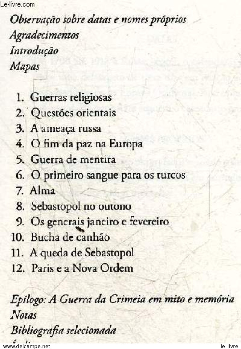 Crimeia - A Historia Da Guerra Que Redesenhou O Mapa Da Europa No Seculo XIX - 1a Edicao - Orlando Figes - Martins Alexa - Cultura