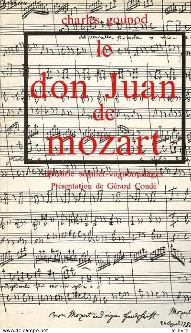 Le Don Juan De Mozart. - Gounod Charles - 1986 - Andere & Zonder Classificatie