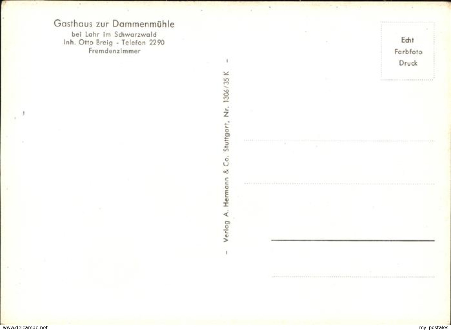 41078729 Lahr Schwarzwald Gasthaus Dammenmuehle Lahr - Lahr