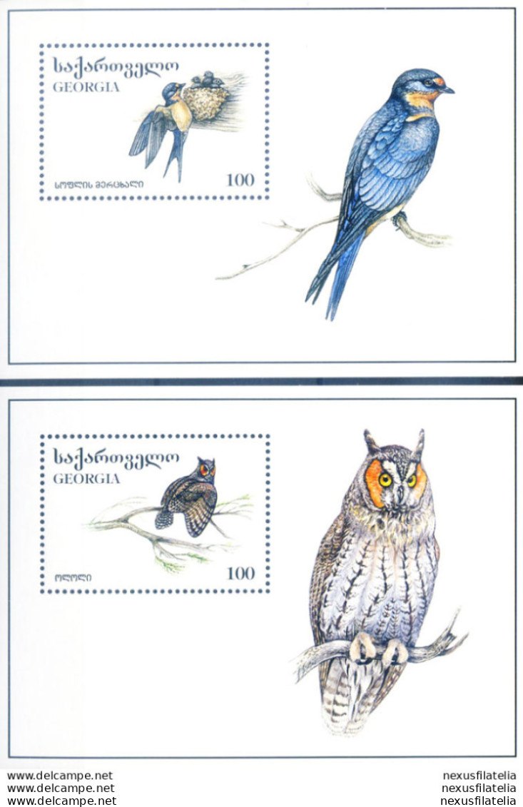 Fauna. Uccelli 1996. - Georgia