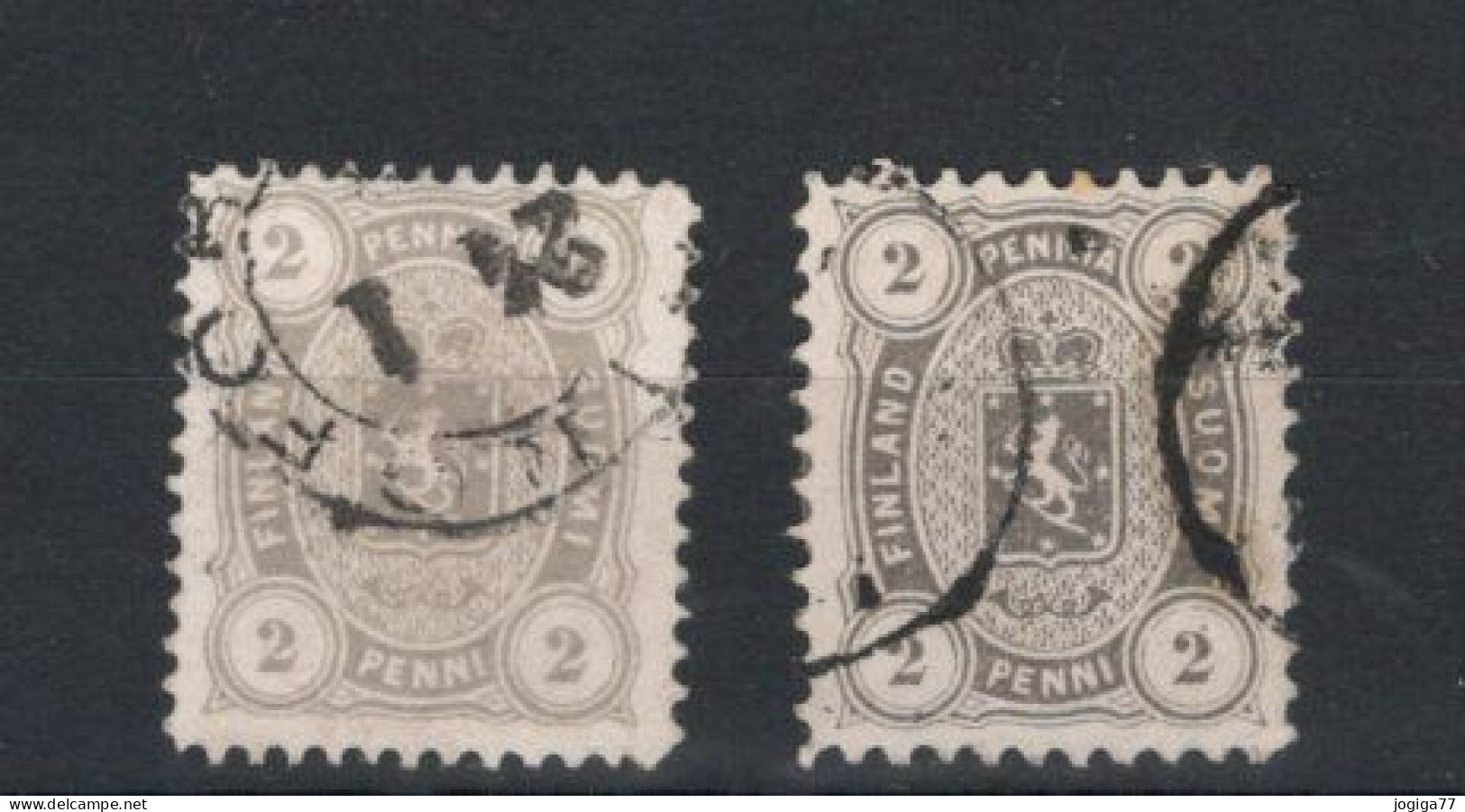 Finlande - N° 13 Et 13a Oblitérés - Used Stamps