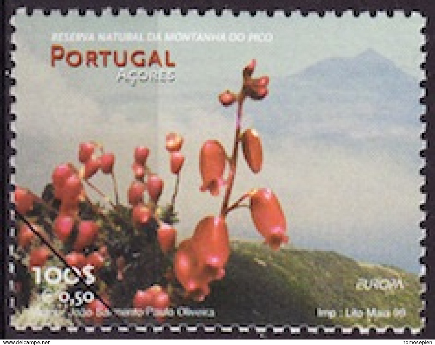 Europa CEPT 1999 Açores - Azores - Azoren - Portugal Y&T N°SP460 - Michel N°MT470 *** - 100e EUROPA - Spécimen - 1999