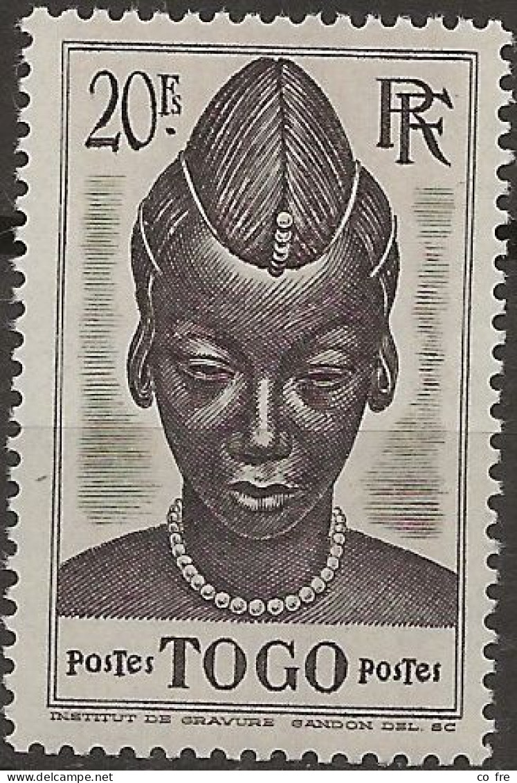 Togo N°207* (ref.2) - Unused Stamps