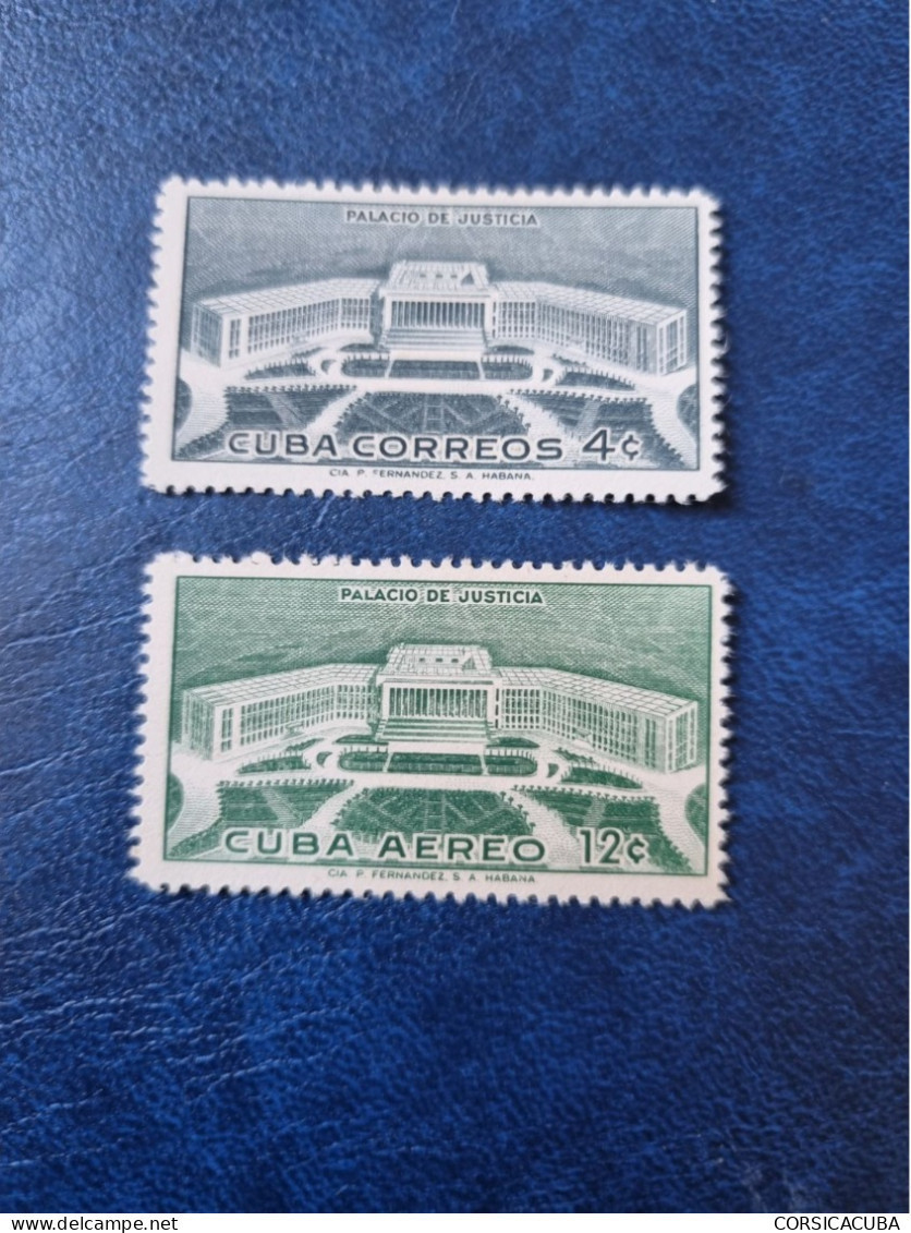 CUBA  NEUF  1957   INAUGURACION  PALACIO  DE  JUSTICIA  //  PARFAIT  ETAT  //  1er  CHOIX  // - Unused Stamps