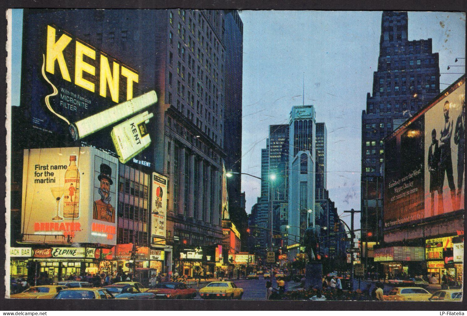 United States - 1979 - NY - Times Square At Night - Time Square