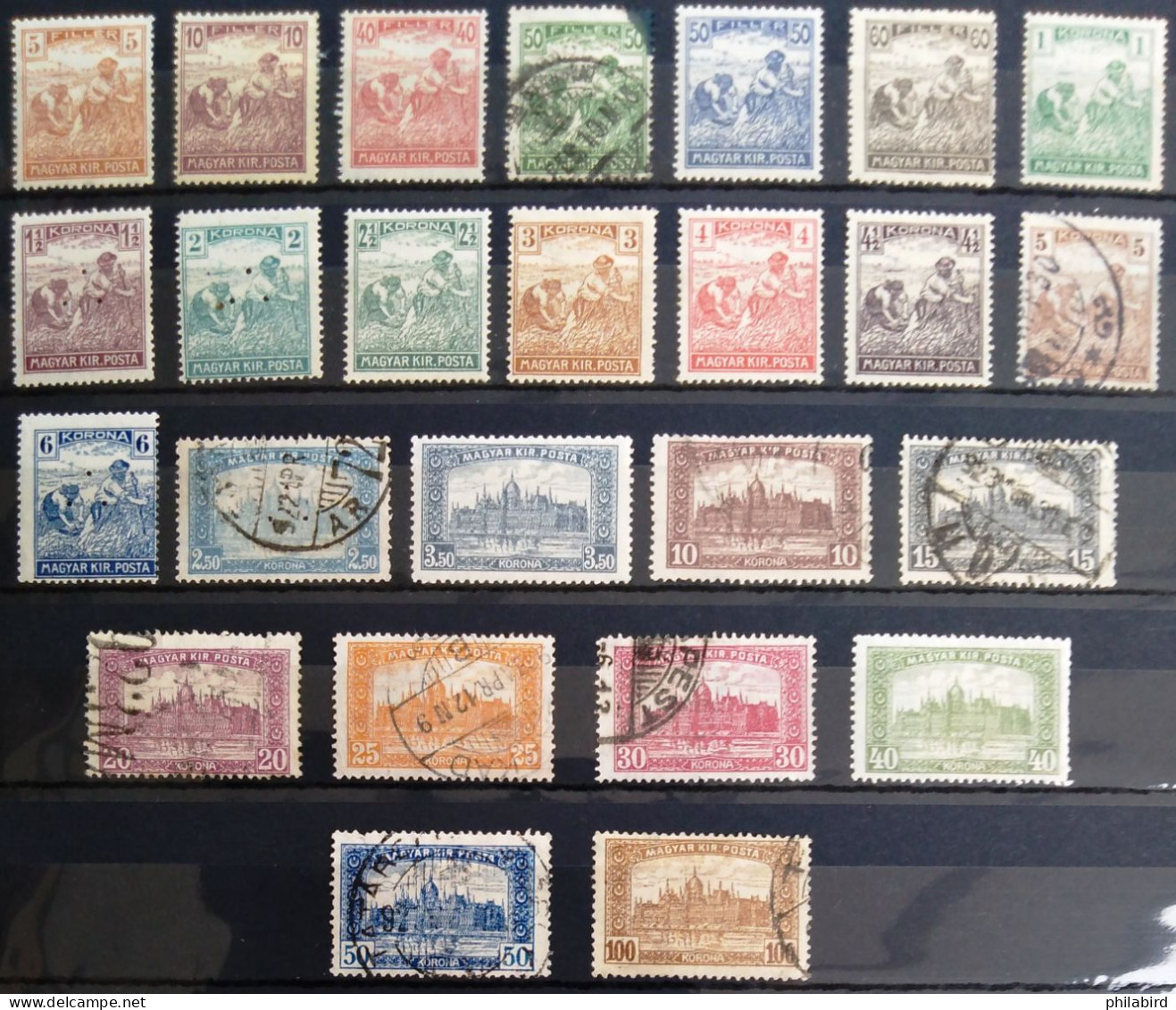 HONGRIE                        N° 287/311                   NEUF* Et OBLITERE - Used Stamps