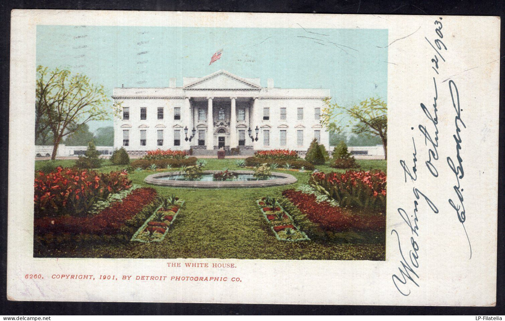 United States - 1903 - Washington DC - The White House - Washington DC