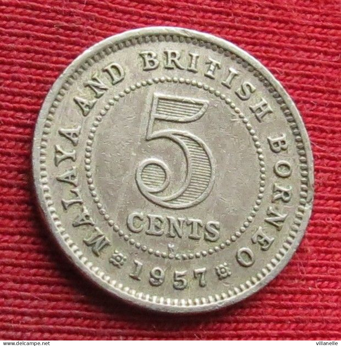 Malaya And British Borneo 5 Cents 1957 H W ºº - Maleisië