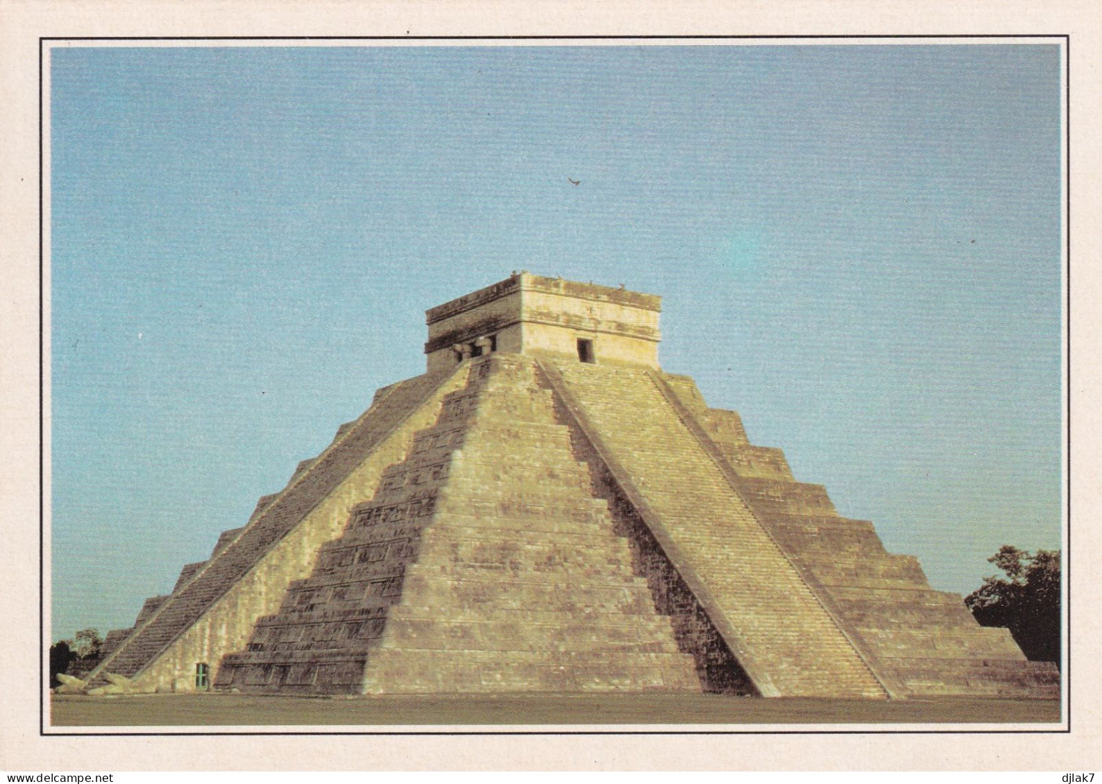 Mexique Chichen Itza Temple De Kukulkan - México