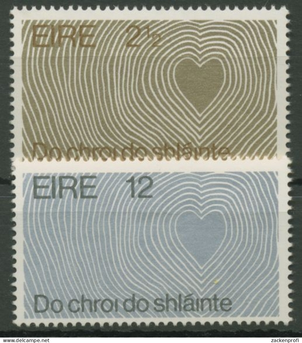Irland 1972 Welt-Herzmonat 274/75 Postfrisch - Unused Stamps