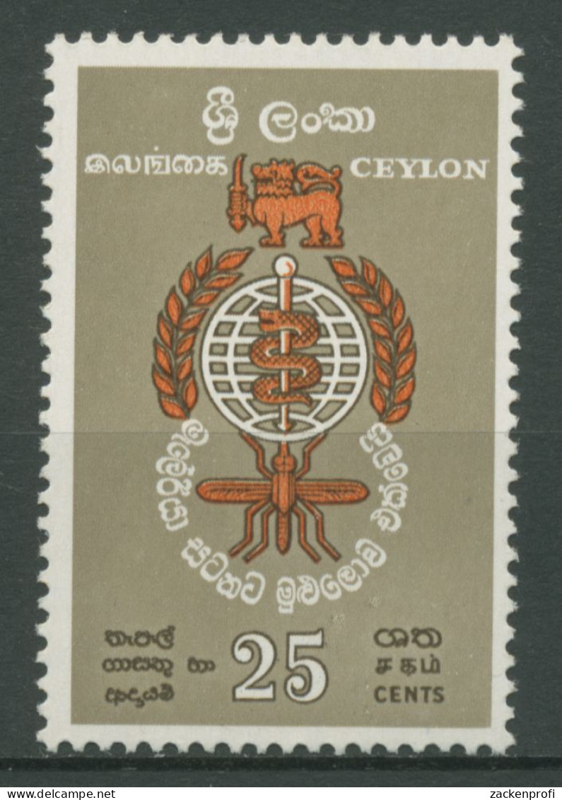 Sri Lanka 1962 Kampf Gegen Malaria 318 Postfrisch - Sri Lanka (Ceylon) (1948-...)