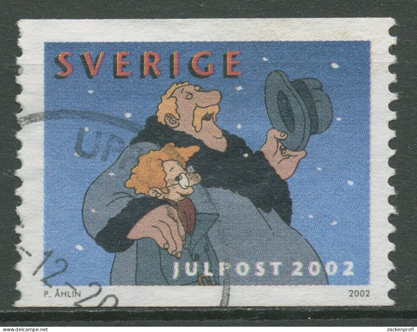 Schweden 2002 Weihnachten Zeichentrick " Karl- Bertil" 2322 Gestempelt - Oblitérés