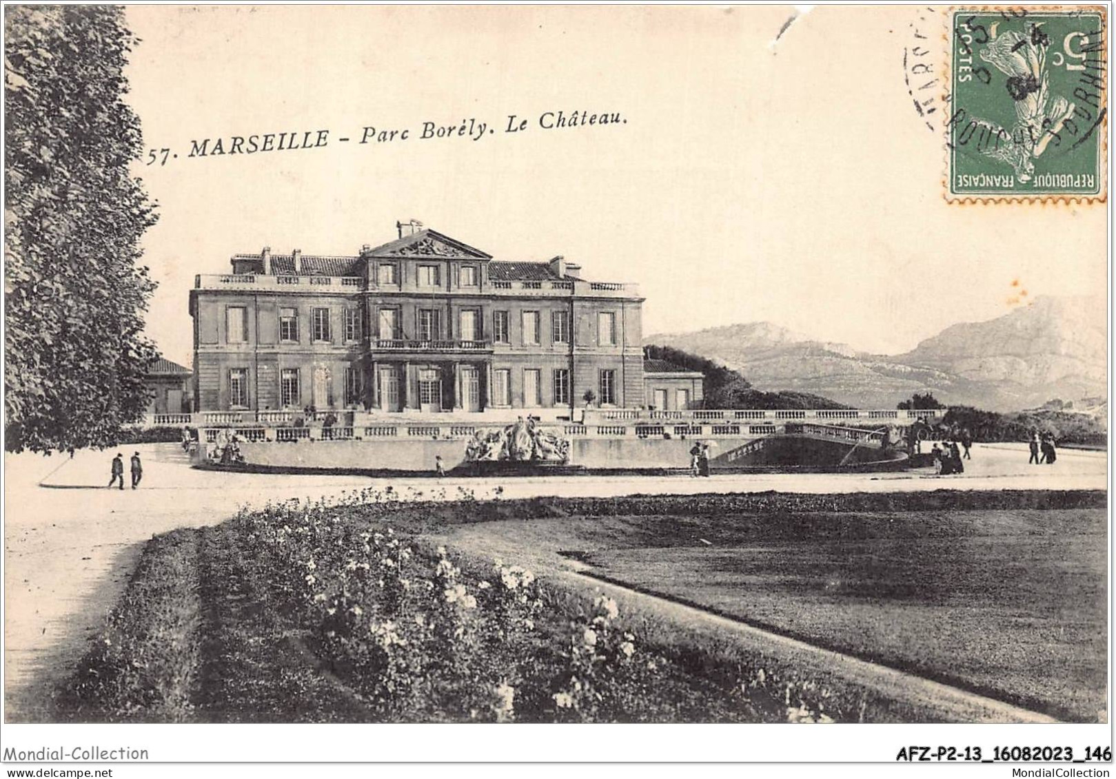 AFZP2-13-0157 - MARSEILLE - Parc Borély - Le Château - Parcs Et Jardins