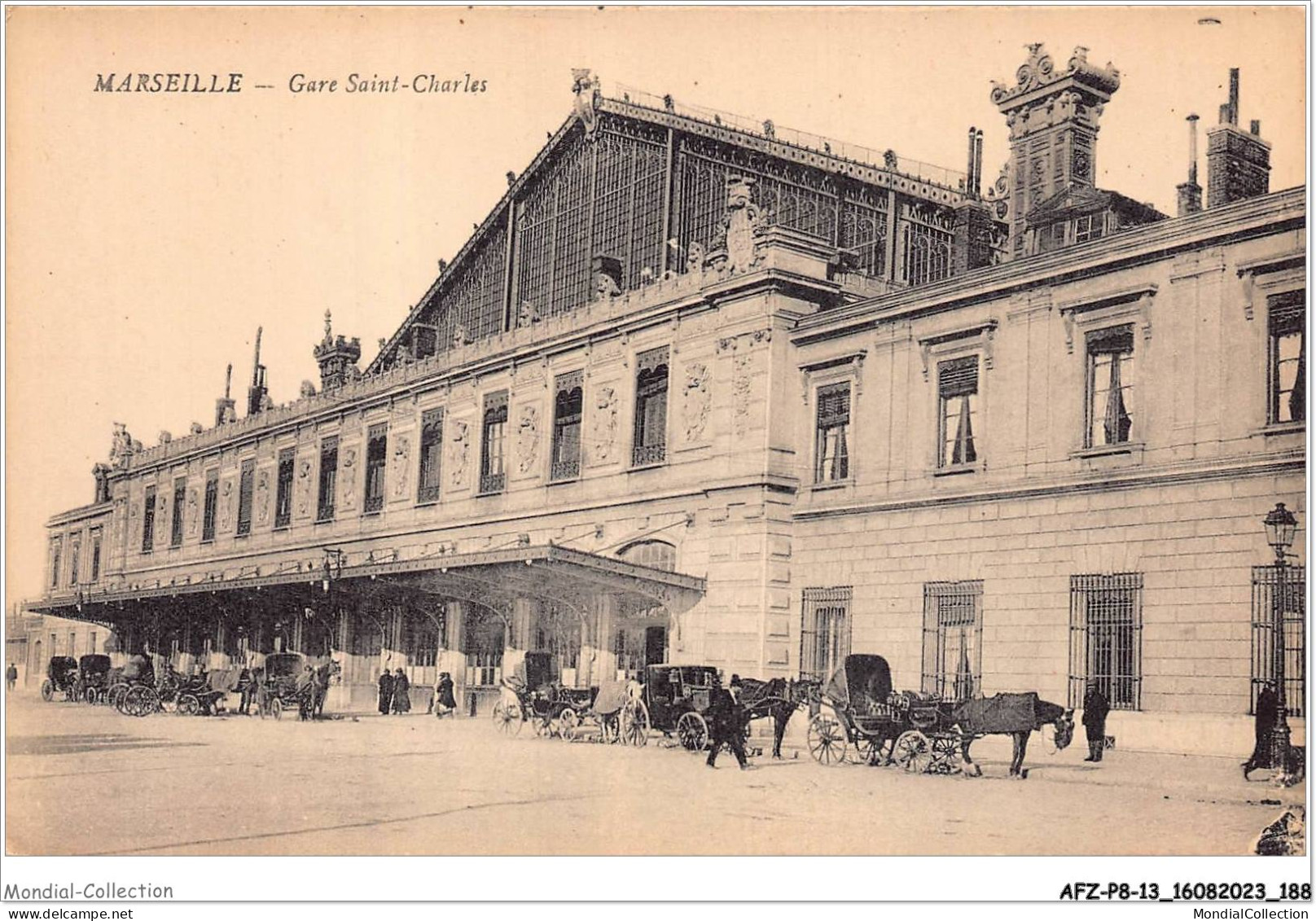 AFZP8-13-0682 - MARSEILLE - Gare Saint-charles - Station Area, Belle De Mai, Plombières
