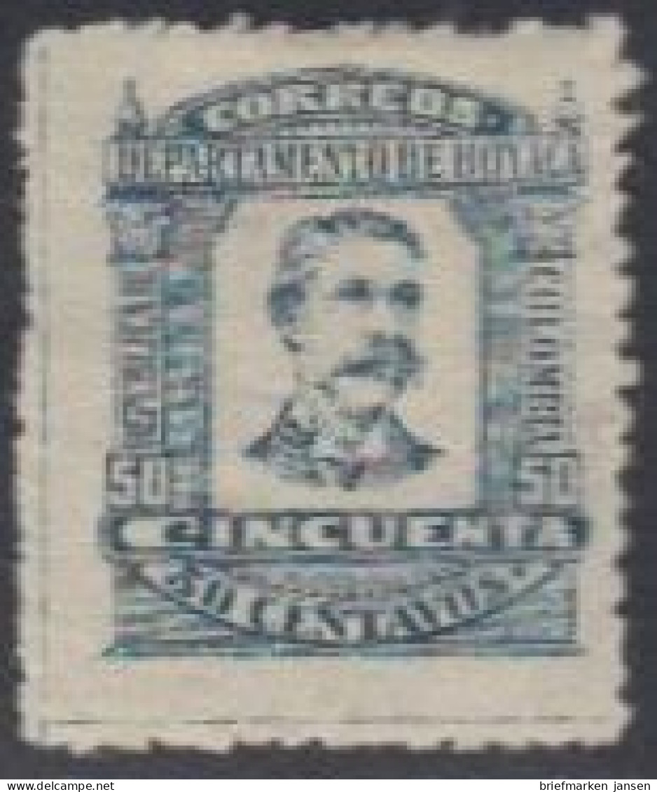 Kolumbien (Boyacá) Mi.Nr. 7A Freim. General Próspero Pinzón (50) - Colombia