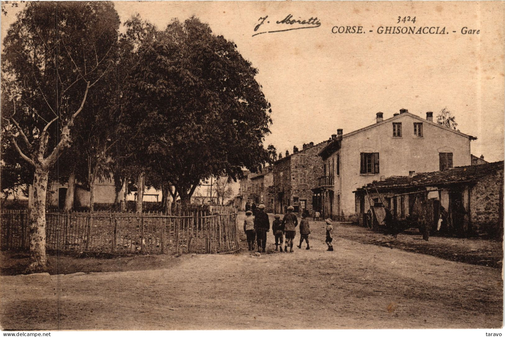 CORSE - GHISONACCIA - GARE + Animation - Autres & Non Classés