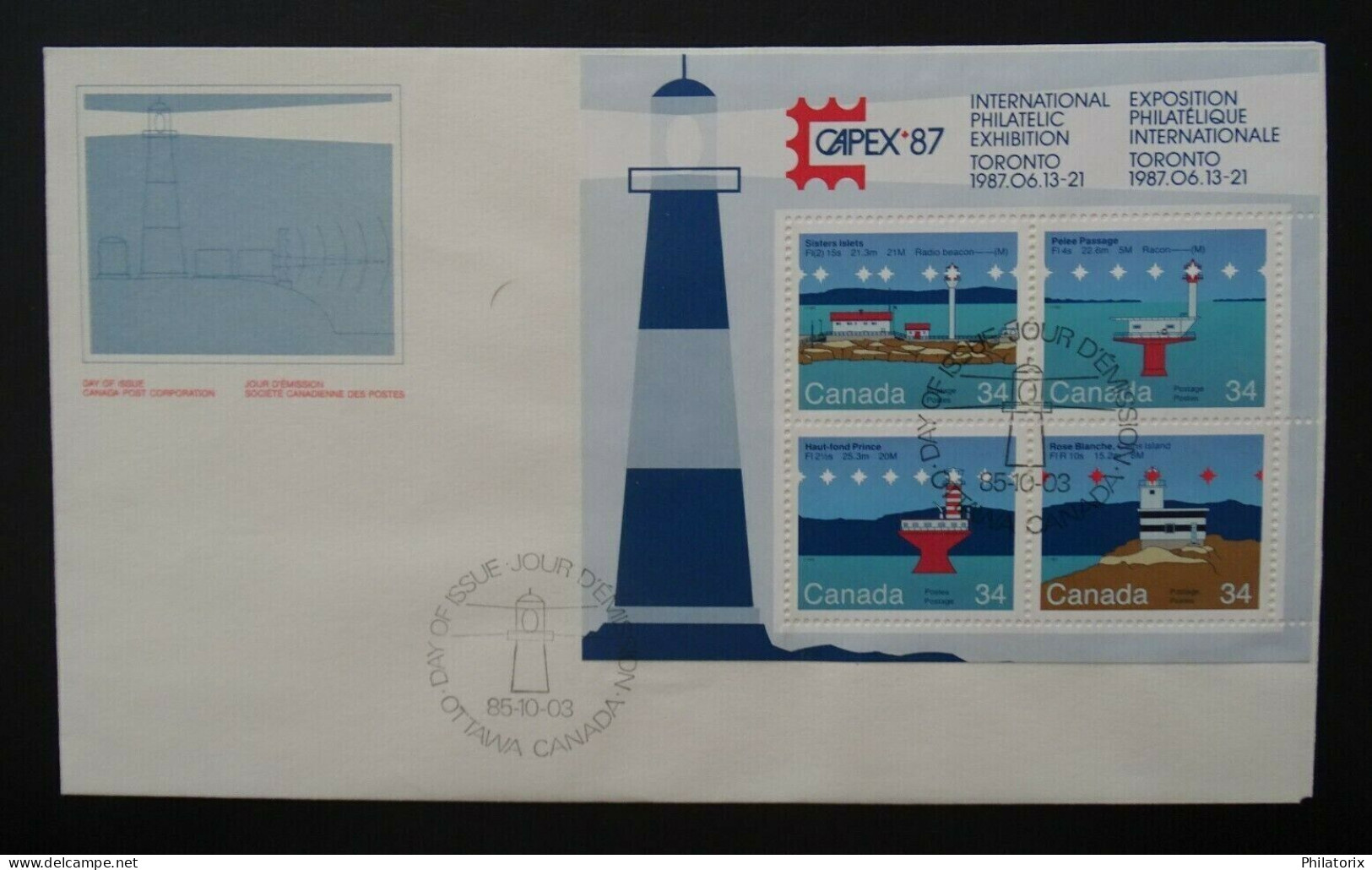 Kanada Mi Block 4 , Sc 1066a FDC , Ersttagsbrief - Used Stamps