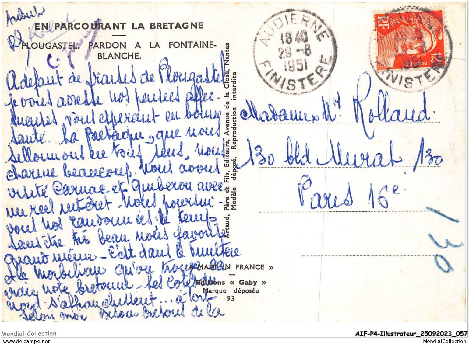 AIFP4-ILLUSTRATEUR-0385 - HOMUALK - Plougastel - Pardon A La Fontaine-blanche  - Homualk