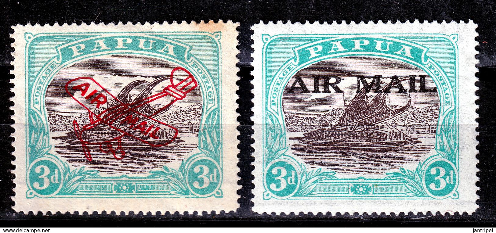 PAPUA  1929/1931 MH  AIR STAMPS - Sonstige - Ozeanien