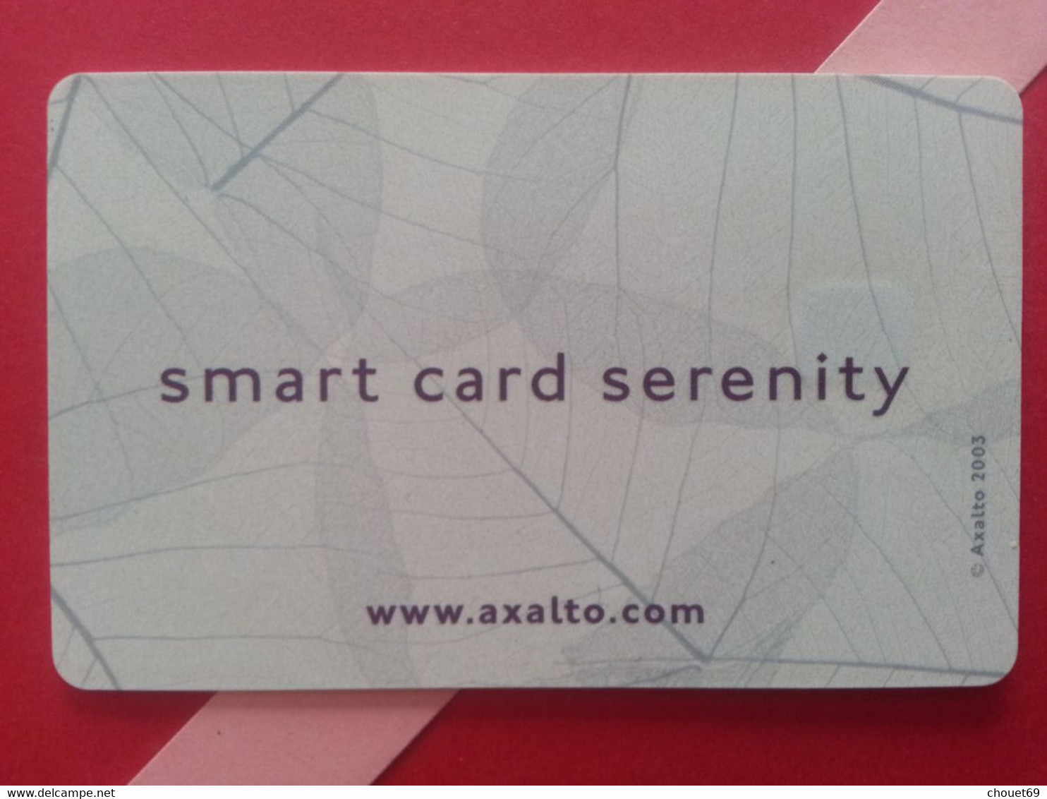 Axalto Smart Card Sereneti TEST CARD Smart Demo (BA0415 - Herkunft Unbekannt