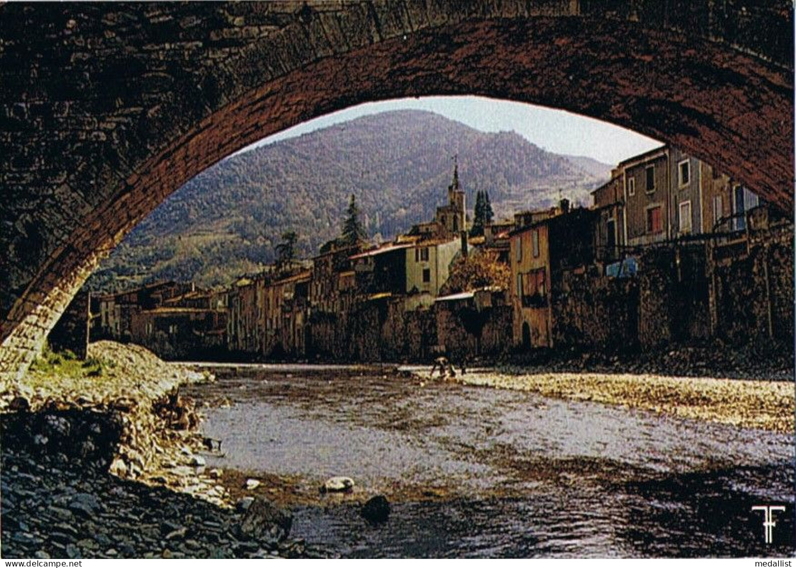 CPM..30..SUMENE..LE PONT VIEUX SUR LE RIEUTORD - Sumène