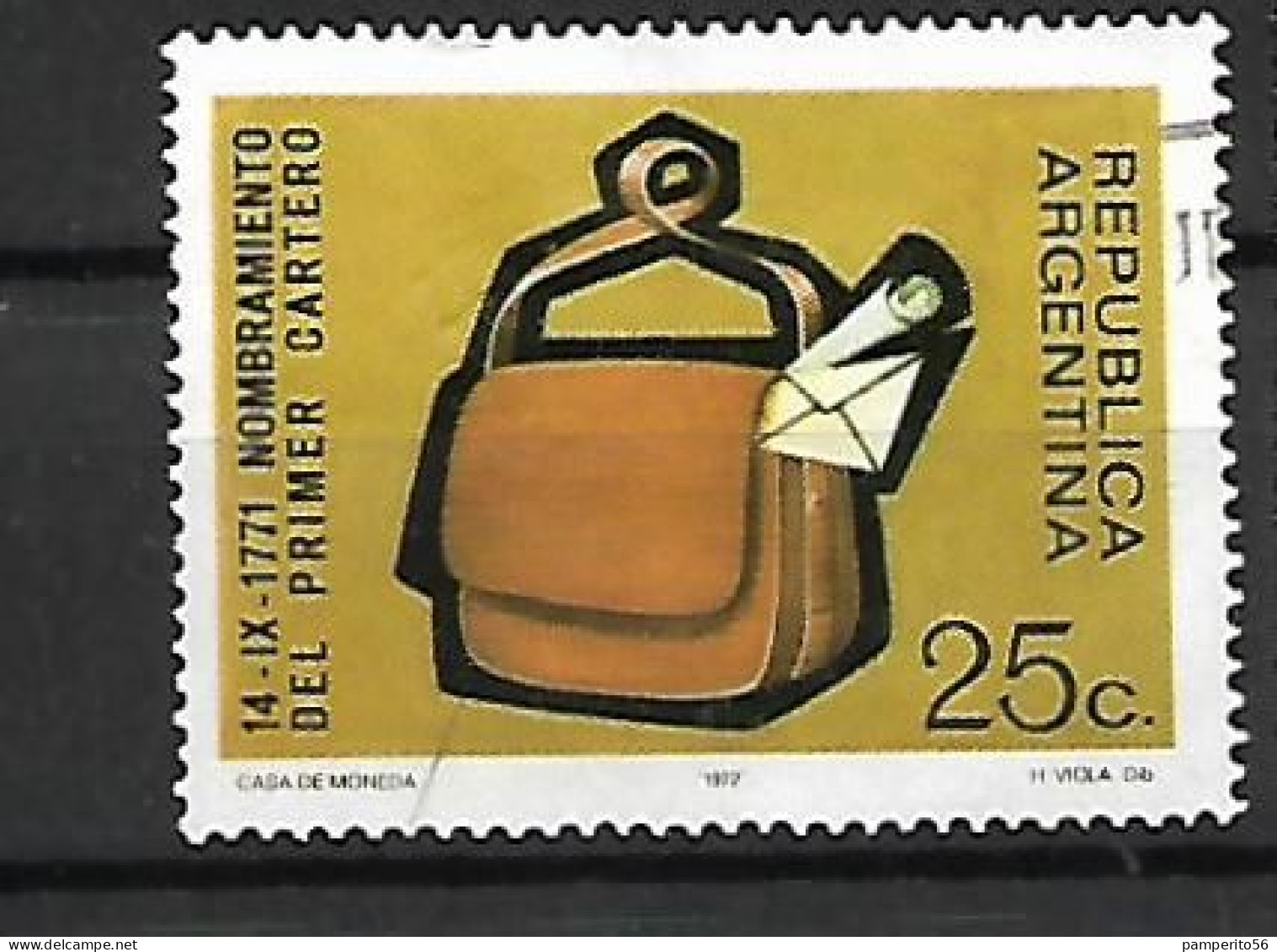 ARGENTINA - AÑO 1972 - Bicentenario Del Nombramiento Del Primer Cartero De Buenos Aires. - Usado - Gebraucht