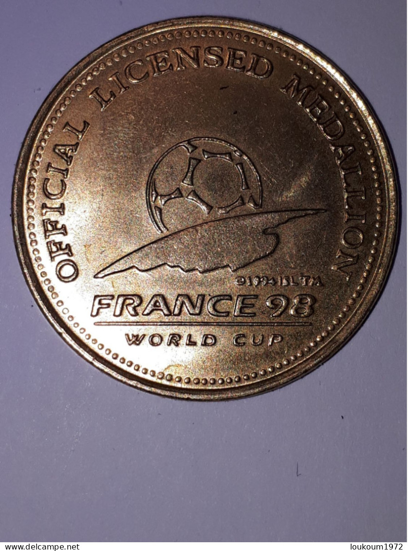 Pièce Commémorative  Coupe Du Monde France 98 - Non Classés