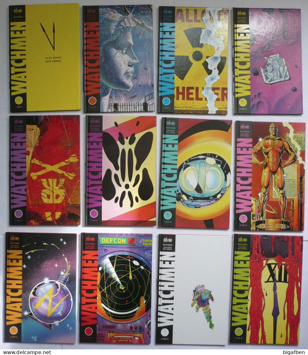 WATCHMEN Lot SÉRIE COMPLÈTE 12 Tomes DC ESSENTIELS URBAN COMICS 2020 // TBE ++ // Alan MOORE David GIBBONS - Wholesale, Bulk Lots