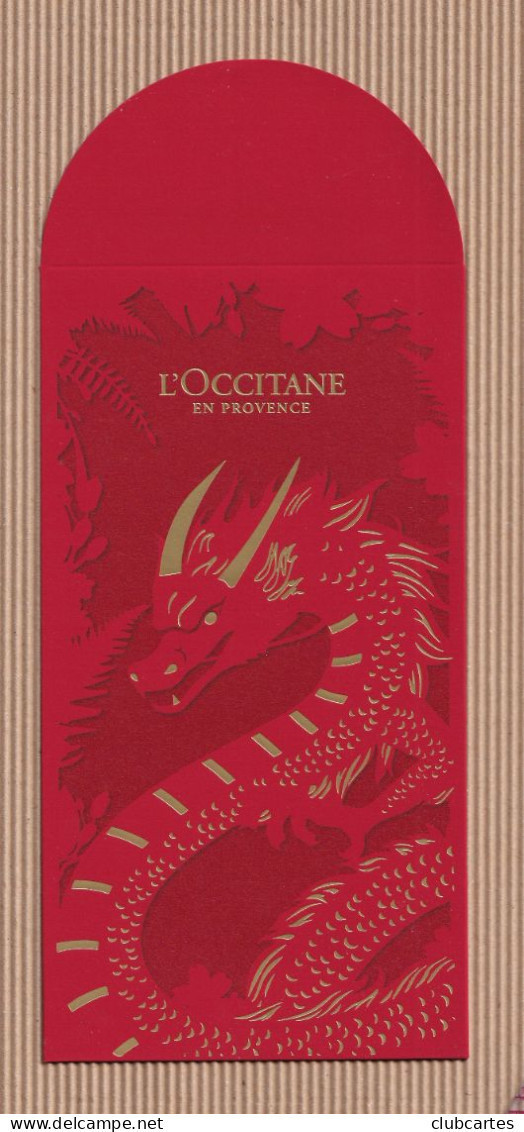 CC Chinese Lunar New Year 1 EX. ! "L'OCCITANE Red Pockets RED CNY 2024 - Modern (ab 1961)