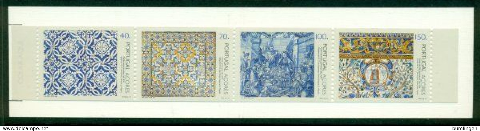PORTUGAL – AZORES 1994 Mi MH 12 Booklet** Antique Tiles [B406] - Porzellan