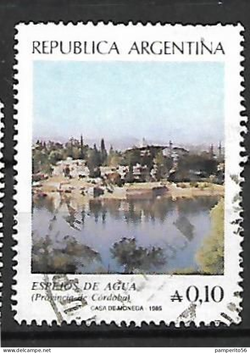 ARGENTINA - AÑO 1985 -  Turismo Potrero De Los Funes. Córdoba - Usado - Usati
