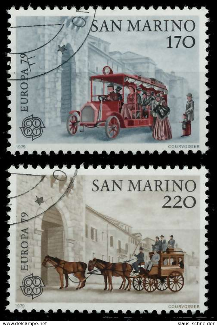 SAN MARINO 1979 Nr 1172-1173 Gestempelt X58D456 - Used Stamps